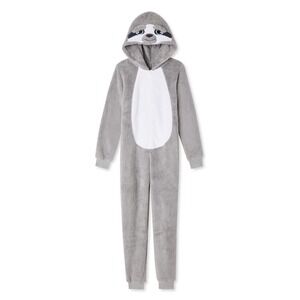 Sloth Costume kids size 7 to 8 years Sherpa Fuzzy Halloween Dress Up Boy Girl‎